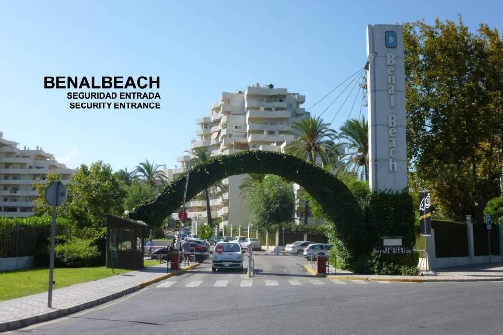 Estudio en Benalbeach, vistas mar, primera línea playa Benalmádena Exterior foto
